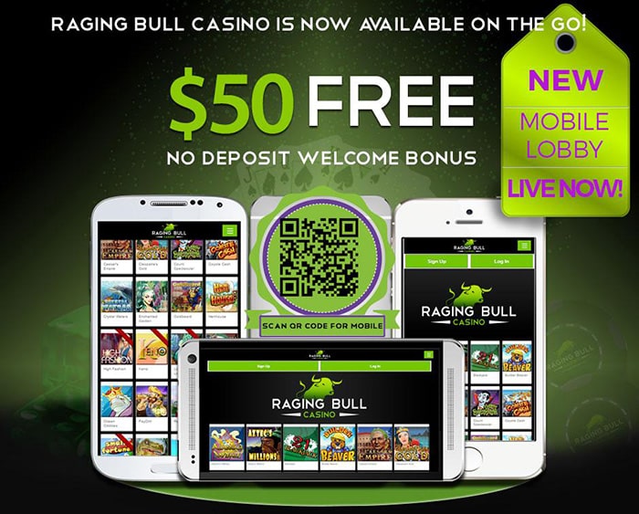 raging bull casino mobile