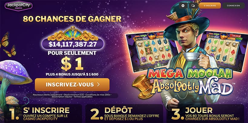 jackpot city casino page principale