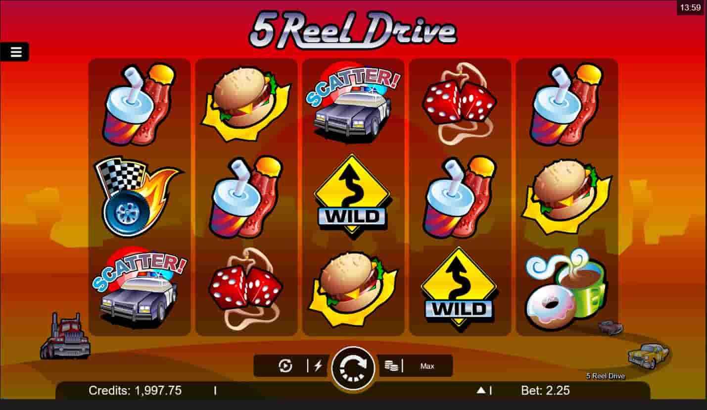 5 Reel Drive Screenshot 3