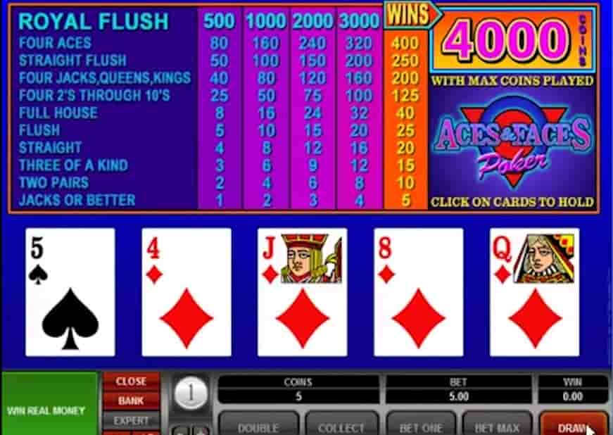 Aces & Faces Poker Screenshot 2