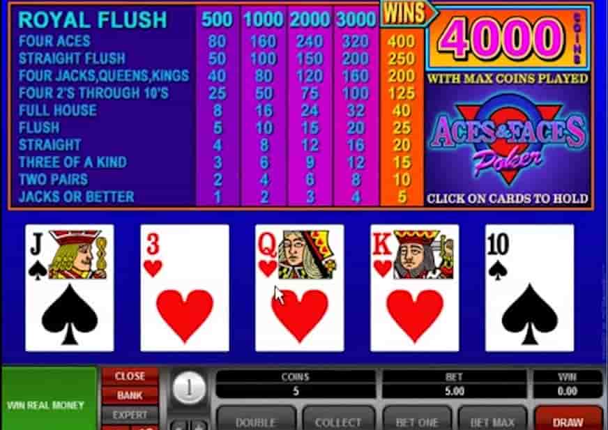 Aces & Faces Poker Screenshot 3