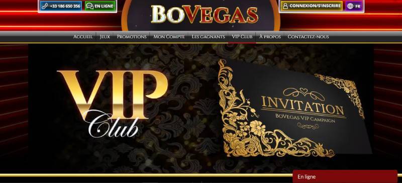 BoVegas Casino VIP