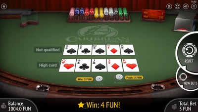 Caribbean Poker Screenshot 1
