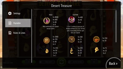 Desert Treasure Screenshot 2