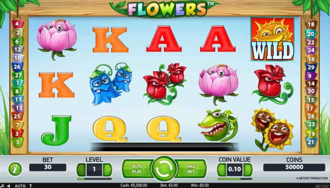 Flowers Slot Screenshot 2
