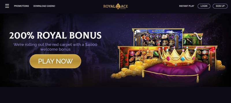 Royal Ace Casino Welcome Bonus