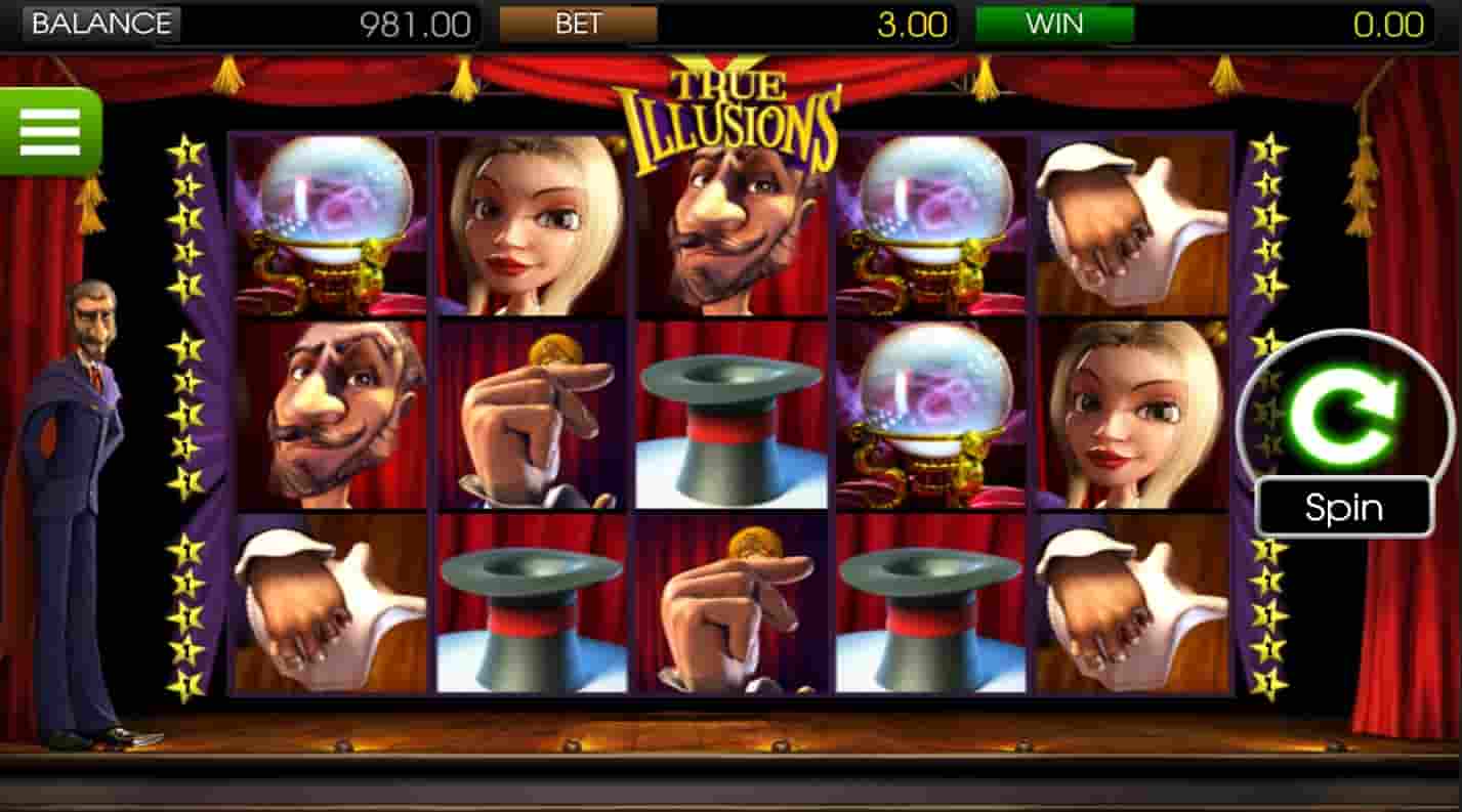 true illusions Slot Screenshot 2